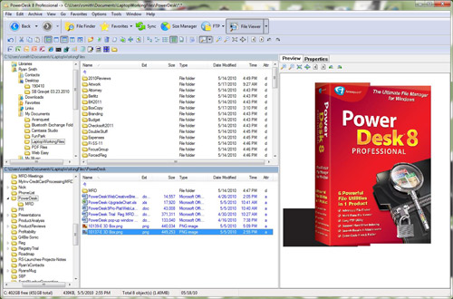 PowerDesk screenshot