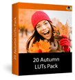 20 Autumn LUTs Pack