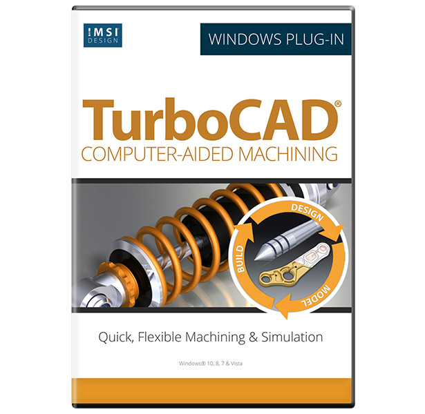 CAM Plug-in for TurboCAD Platinum 2019/2020