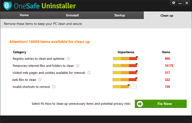 Completely uninstall programs, leftover files and privacy information easily !