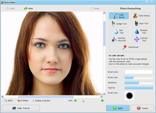 passport photo studio software